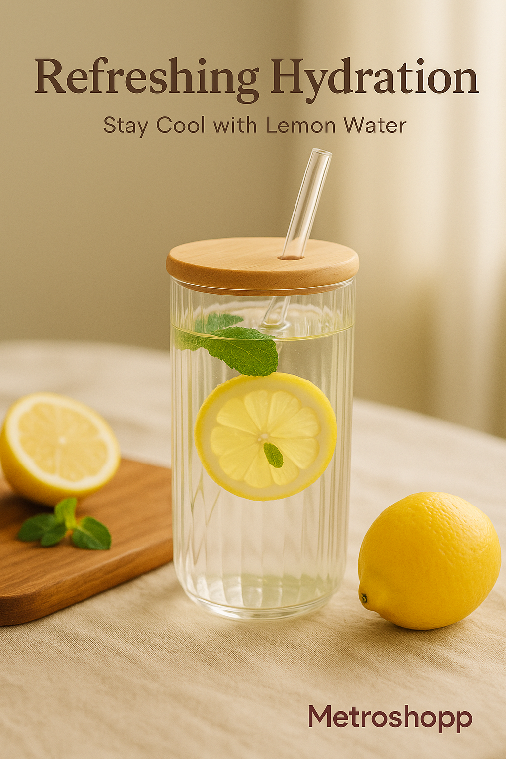 Metroshop Eco-friendly detox water jar