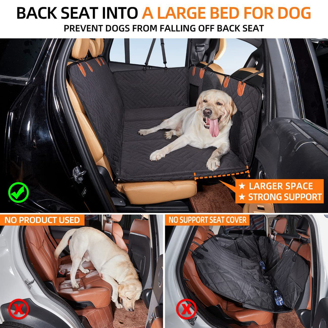 Vehicle-mounted Pet Mat Travel Dog Hammock