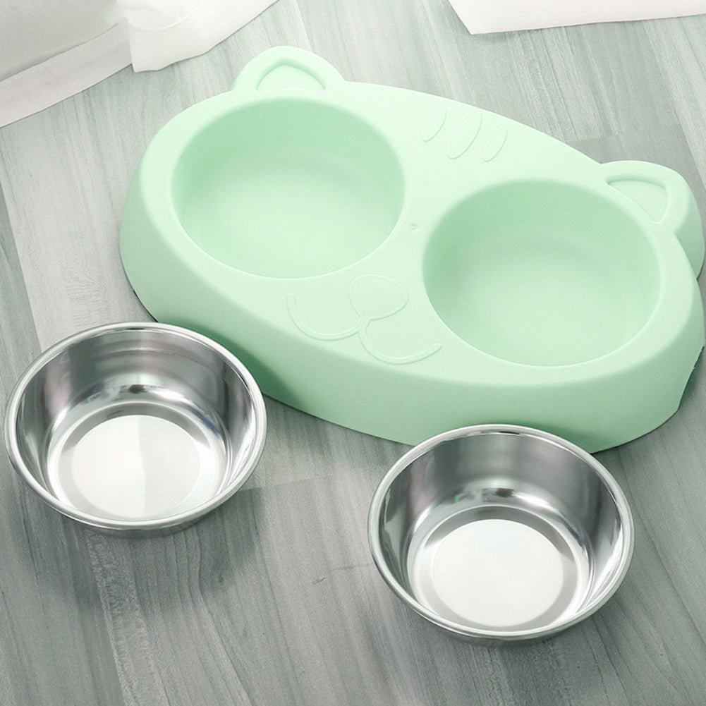 Stainless Steel  Pet Feeder Bowls