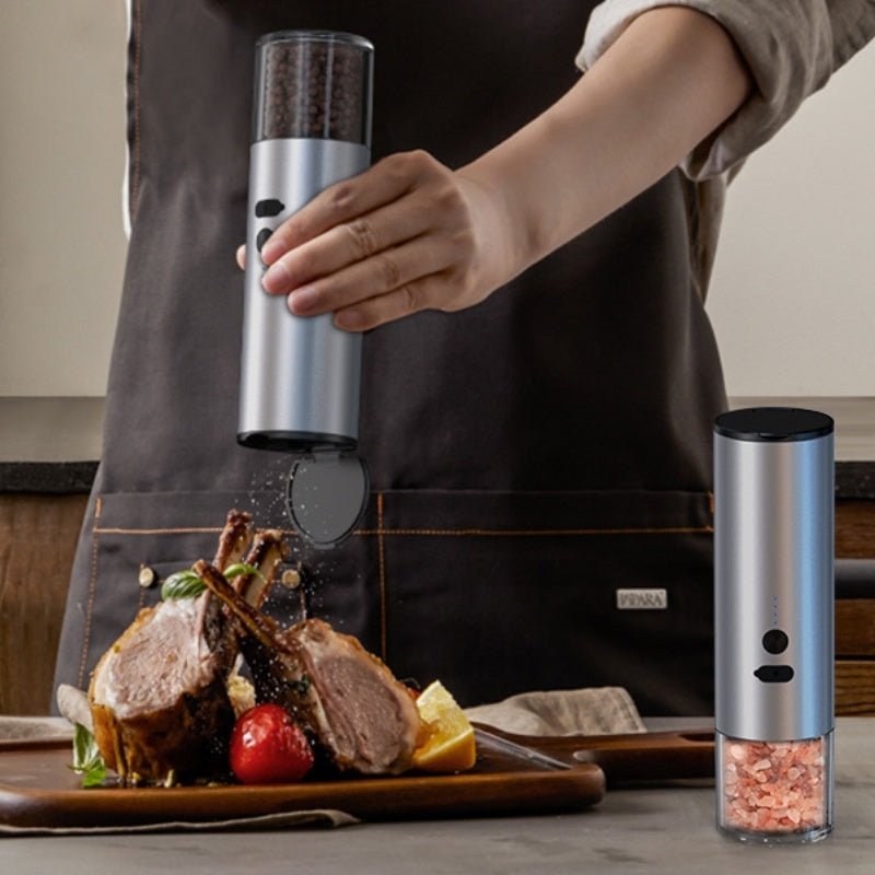 Rechargeable Electric Pepper And Salt Grinder