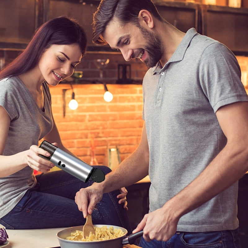 Rechargeable Electric Pepper And Salt Grinder