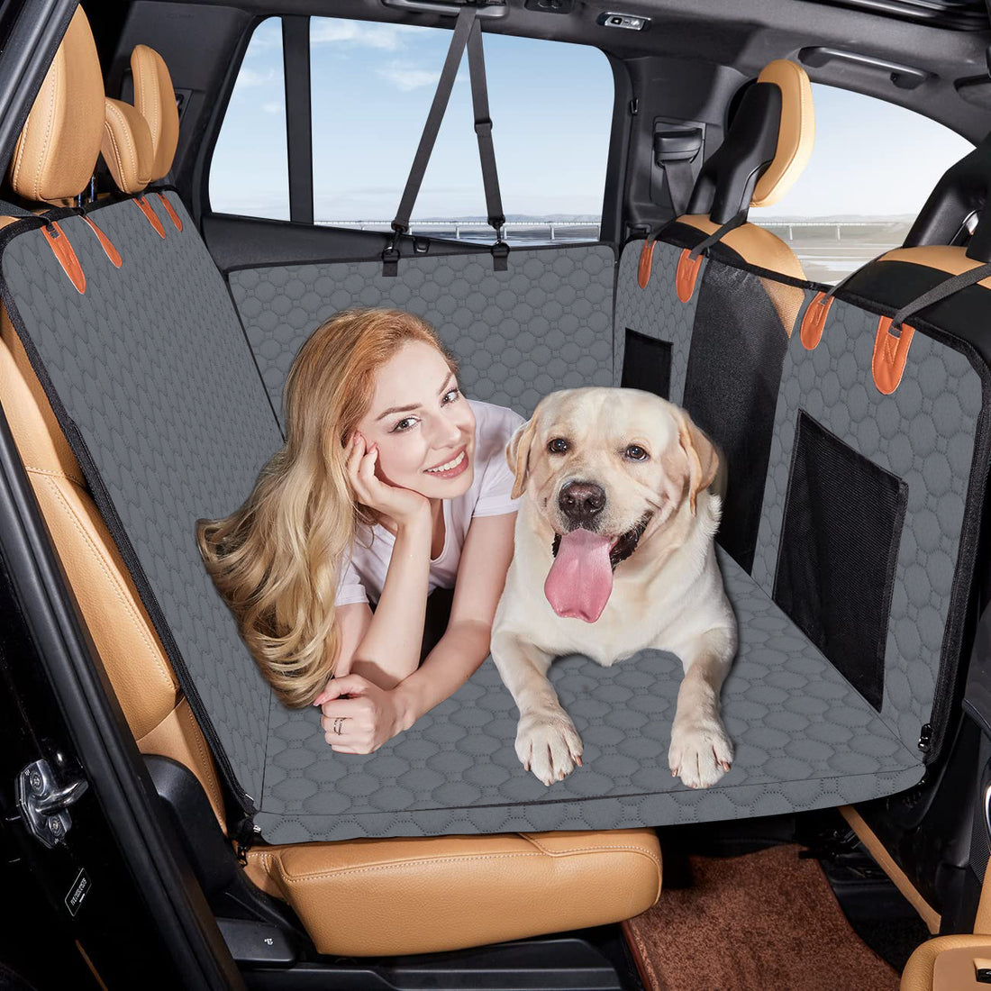 Vehicle-mounted Pet Mat Travel Dog Hammock