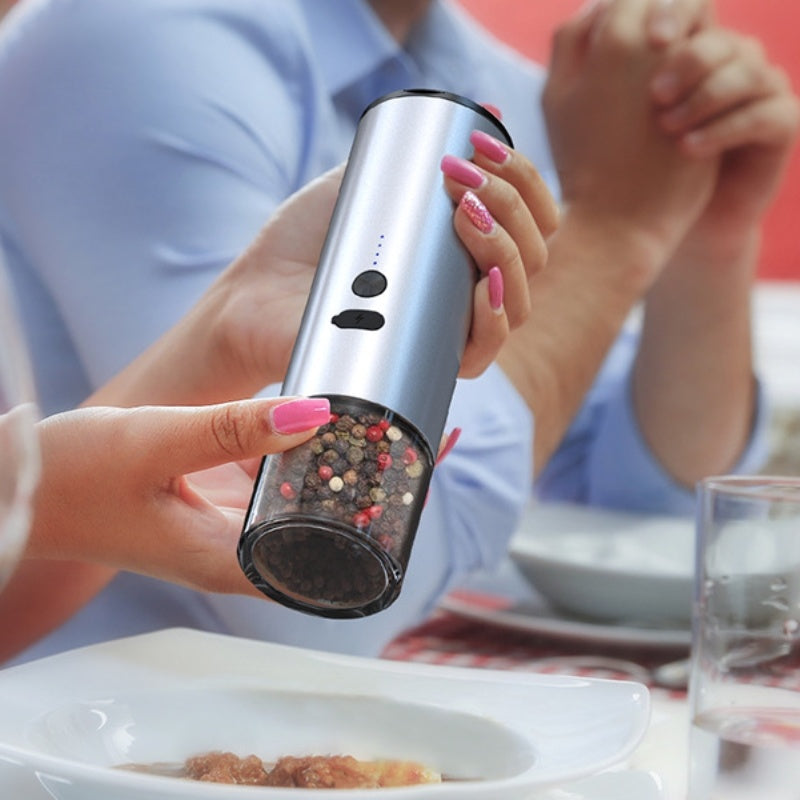 Rechargeable Electric Pepper And Salt Grinder