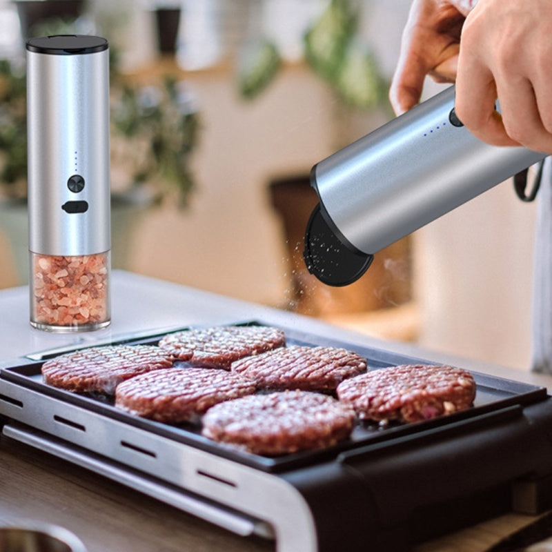 Rechargeable Electric Pepper And Salt Grinder