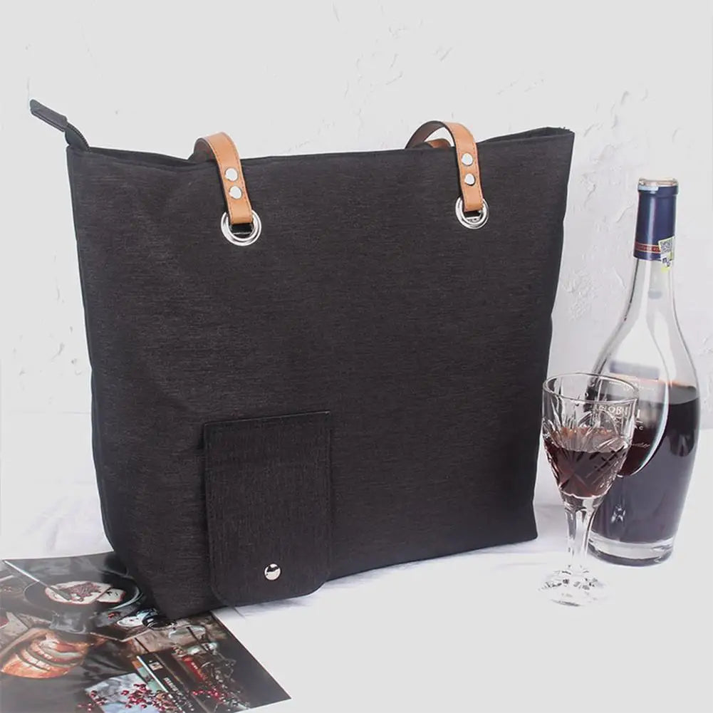 Wine Tote With Drink Dispenser