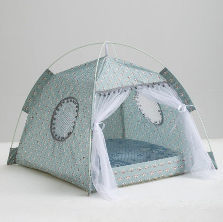 Metroshopp Cat Tent Cat House Enclosed Pet Bed